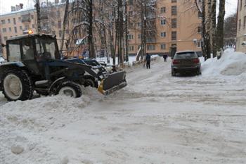 Коммунальщики г.Чебоксары успешно справились с последствиями прошедшего снегопада